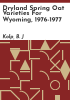 Dryland_spring_oat_varieties_for_Wyoming__1976-1977