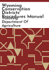 Wyoming_conservation_districts__procedures_manual