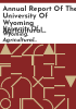 Annual_report_of_the_University_of_Wyoming_Agricultural_Experiment_Station