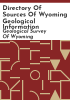 Directory_of_sources_of_Wyoming_geological_information