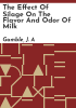 The_effect_of_silage_on_the_flavor_and_odor_of_milk