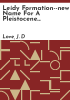 Leidy_Formation--new_name_for_a_Pleistocene_glacio-fluviatile-lacustrine_sequence_in_northwestern_Wyoming