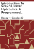 Introduction_to_ground-water_hydraulics
