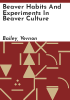 Beaver_habits_and_experiments_in_beaver_culture