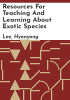 Resources_for_teaching_and_learning_about_exotic_species