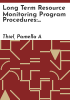 Long_Term_Resource_Monitoring_Program_procedures