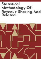 Statistical_methodology_of_revenue_sharing_and_related_estimate_studies