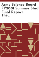 Army_Science_Board_FY2001_summer_study_final_report