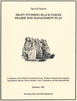 Special_report__draft_Wyoming_black-tailed_prairie_dog_management_plan