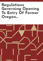 Regulations_governing_opening_to_entry_of_former_Oregon_and_California_railroad_and_Coos_Bay_Wagon_Road_grant_lands