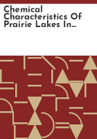 Chemical_characteristics_of_prairie_lakes_in_south-central_North_Dakota
