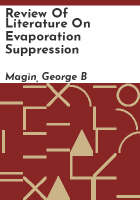 Review_of_literature_on_evaporation_suppression