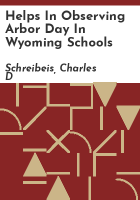 Helps_in_observing_Arbor_Day_in_Wyoming_schools