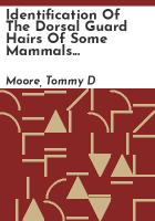 Identification_of_the_dorsal_guard_hairs_of_some_mammals_of_Wyoming