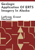Geologic_application_of_ERTS_imagery_in_Alaska