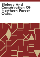 Biology_and_conservation_of_northern_forest_owls
