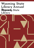 Wyoming_State_Library_annual_report