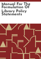 Manual_for_the_formulation_of_library_policy_statements