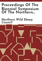 Proceedings_of_the_biennial_symposium_of_the_Northern_Wild_Sheep_Council__Jackson__Wyoming__February_10-12__1976