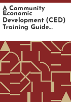 A_Community_Economic_Development__CED__training_guide_for_Peace_Corps_volunteers