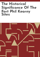 The_historical_significance_of_the_Fort_Phil_Kearny_sites