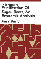 Nitrogen_fertilization_of_sugar_beets__an_economic_analysis