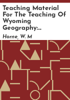 Teaching_material_for_the_teaching_of_Wyoming_geography