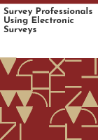 Survey_professionals_using_electronic_surveys